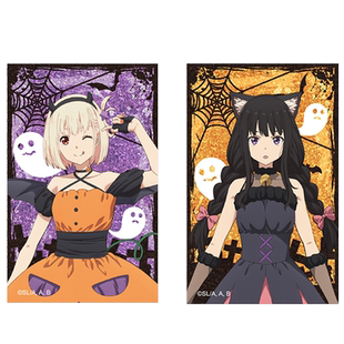 【现货 ANIPLEX】莉可丽丝 万圣节闪底冰箱贴 锦木千束井上泷奈