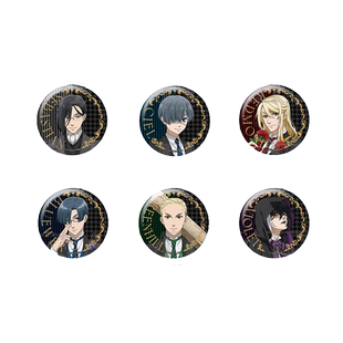【现货ANIPLEX】黑执事 寄宿学校篇 盲抽徽章 锡巴斯查恩 西雅尔