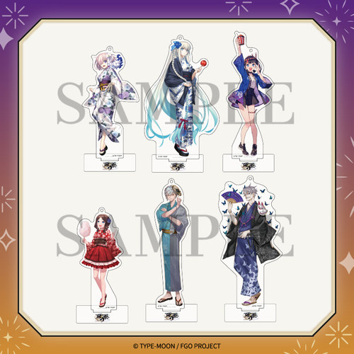 FGOr日服8周年主视觉图立牌