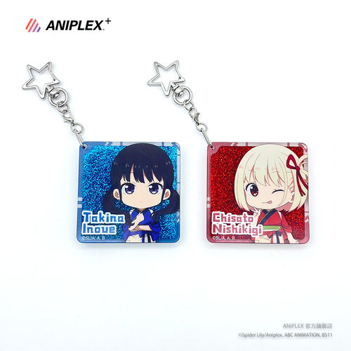 ANIPLEX莉可丽丝Q版挂件