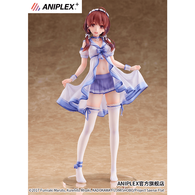 【现货 aniplex】路人女主的养成方法波岛出海睡衣版手办