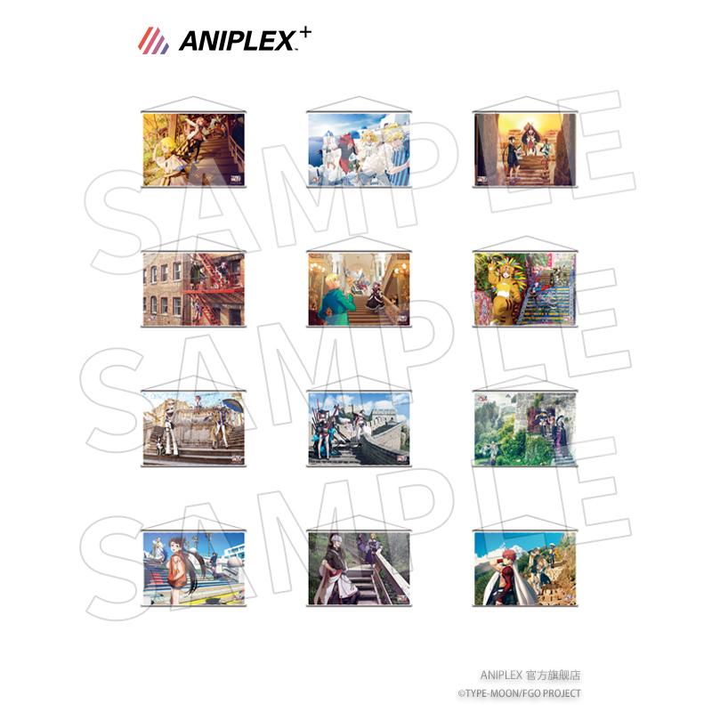 ANIPLEXFGO6周年纪念概念图挂轴