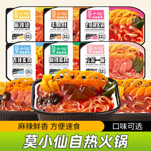 莫小仙自热火锅老成都毛血旺麻辣烫素食方便宿舍速食火锅 临期