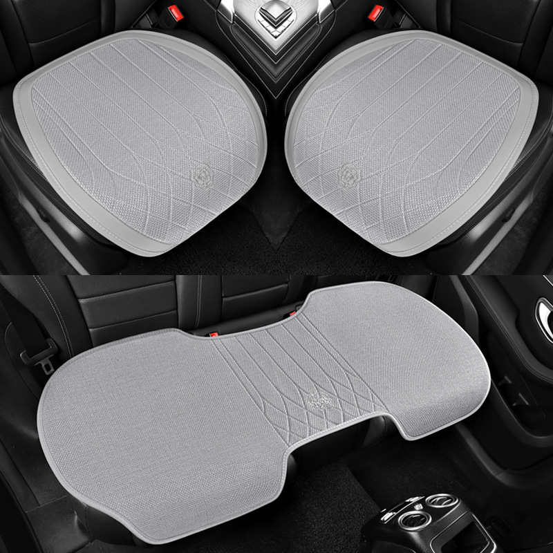 金耳朵亚麻四季通用汽车坐垫
