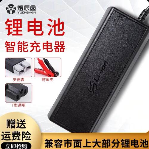 锂电智能充电器12V24V15A20A房车电源三元铁锂12.6V14.6V29.2专用