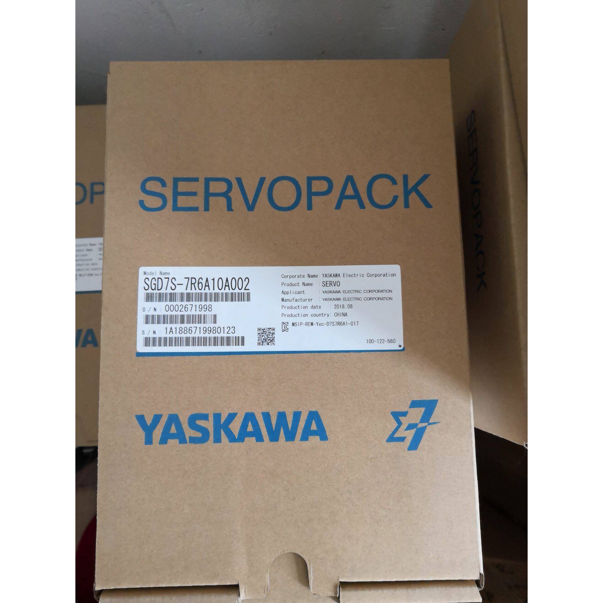 SGD7S-7R6A10B202 SGD7S-7R6A10A202 全新原装安川驱动器 现货供