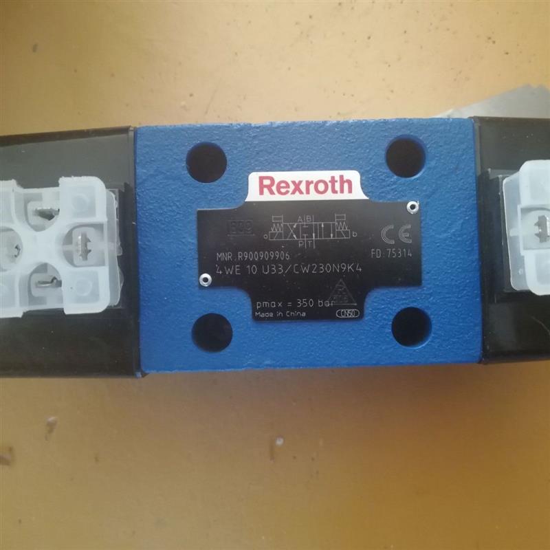 现货4WE10G3X/CG24N9K4力士乐电磁换向阀