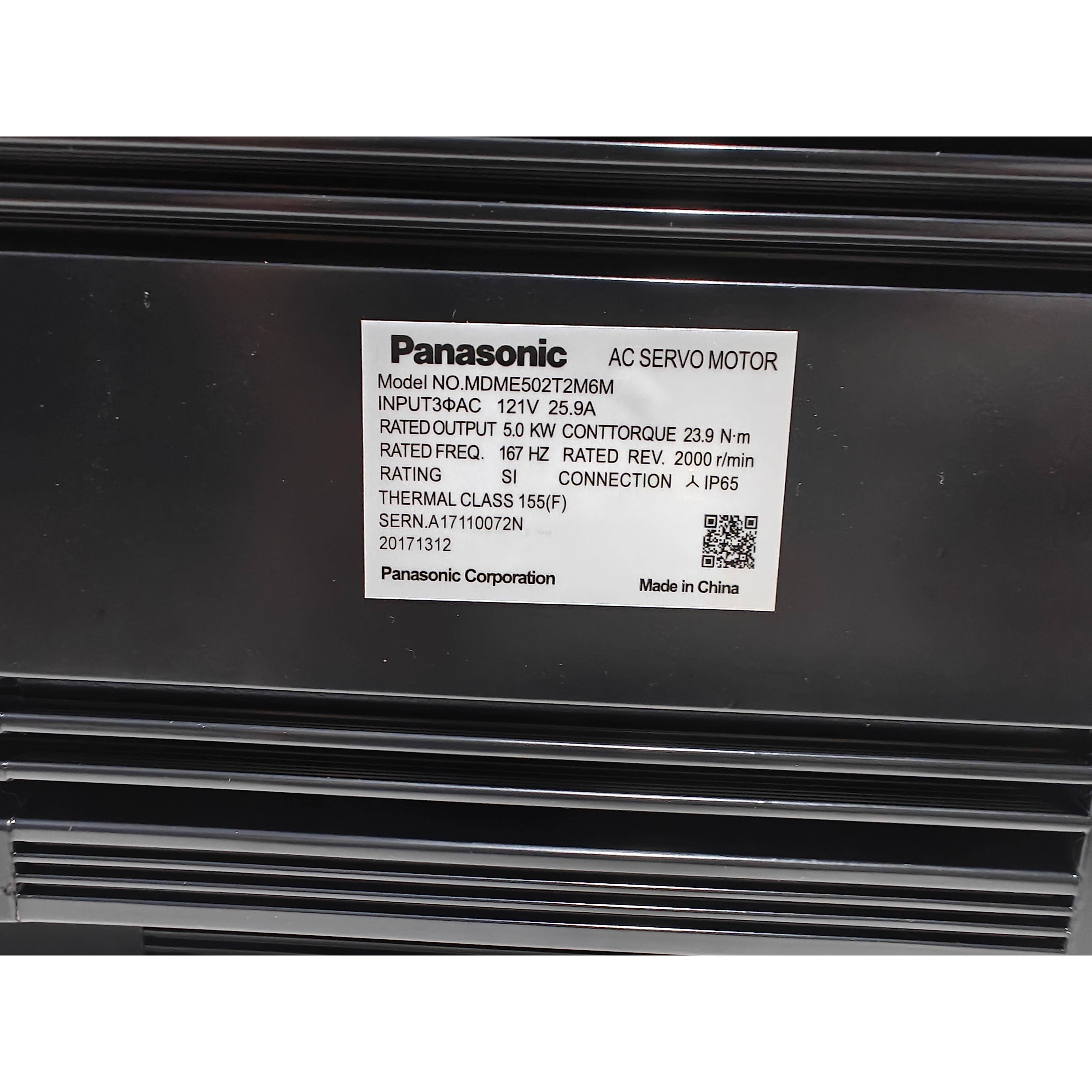 松下机器人伺服电机MDME502T2M6M议价