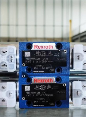 力士乐液压电磁阀4WE10EA33/CW230N9K4换向阀4WE10EA33/CG24N9K4