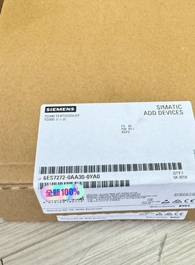 [议价]6ES7272-0AA30-0YA0全新正品未拆封
