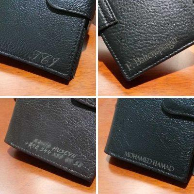 Customize Design Engrave DIY Wallet Service (buy the wallet