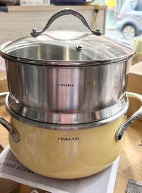 凌丰玲珑压力锅可以用德国INOX加厚深304不锈钢蒸笼蒸架蒸笼20cm