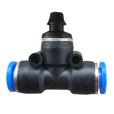 8mm12mm快插三通转47管配件