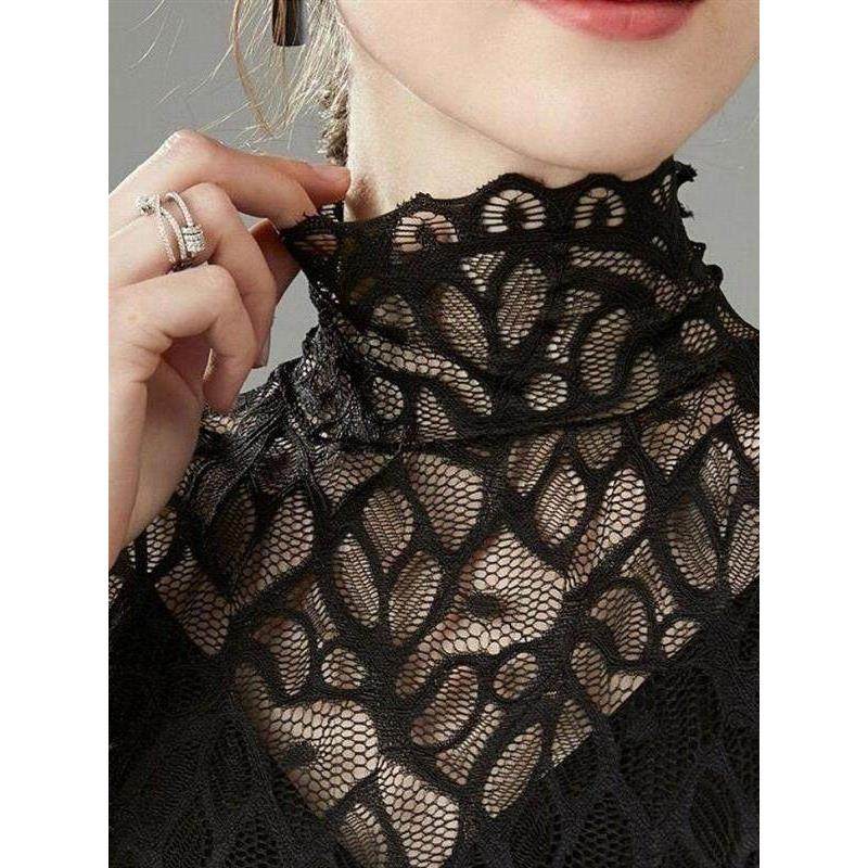 2026秋冬新款蕾丝假领子花边镂空立领女士内搭打底衫高领百搭韩版,服饰配件/皮带/帽子/围巾,假领,淘宝优惠券,粉丝福利购,淘宝优惠卷