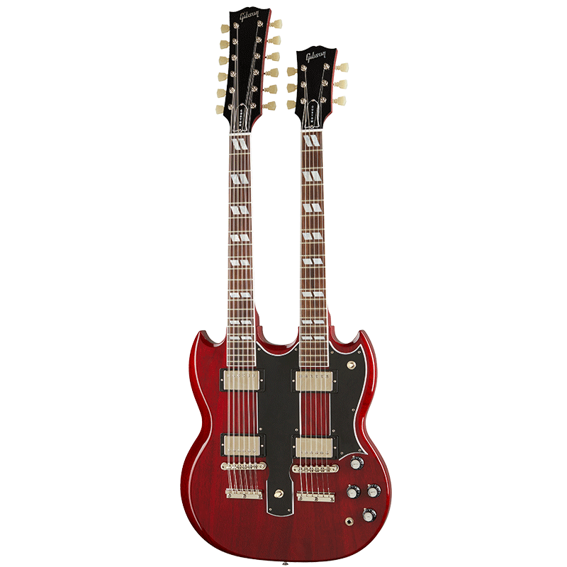 GIBSON限量款双头电吉他电吉他