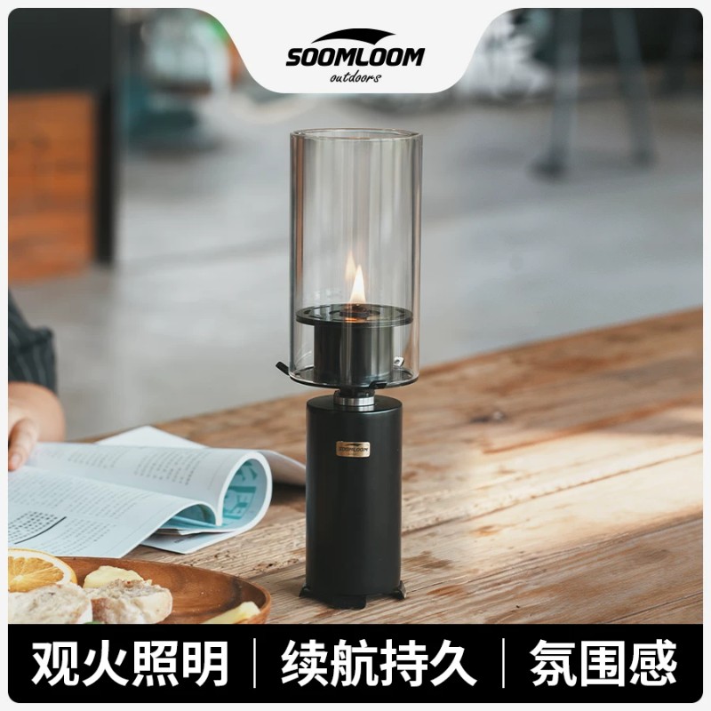 舒鹿露营营地氛围复古煤油灯图片