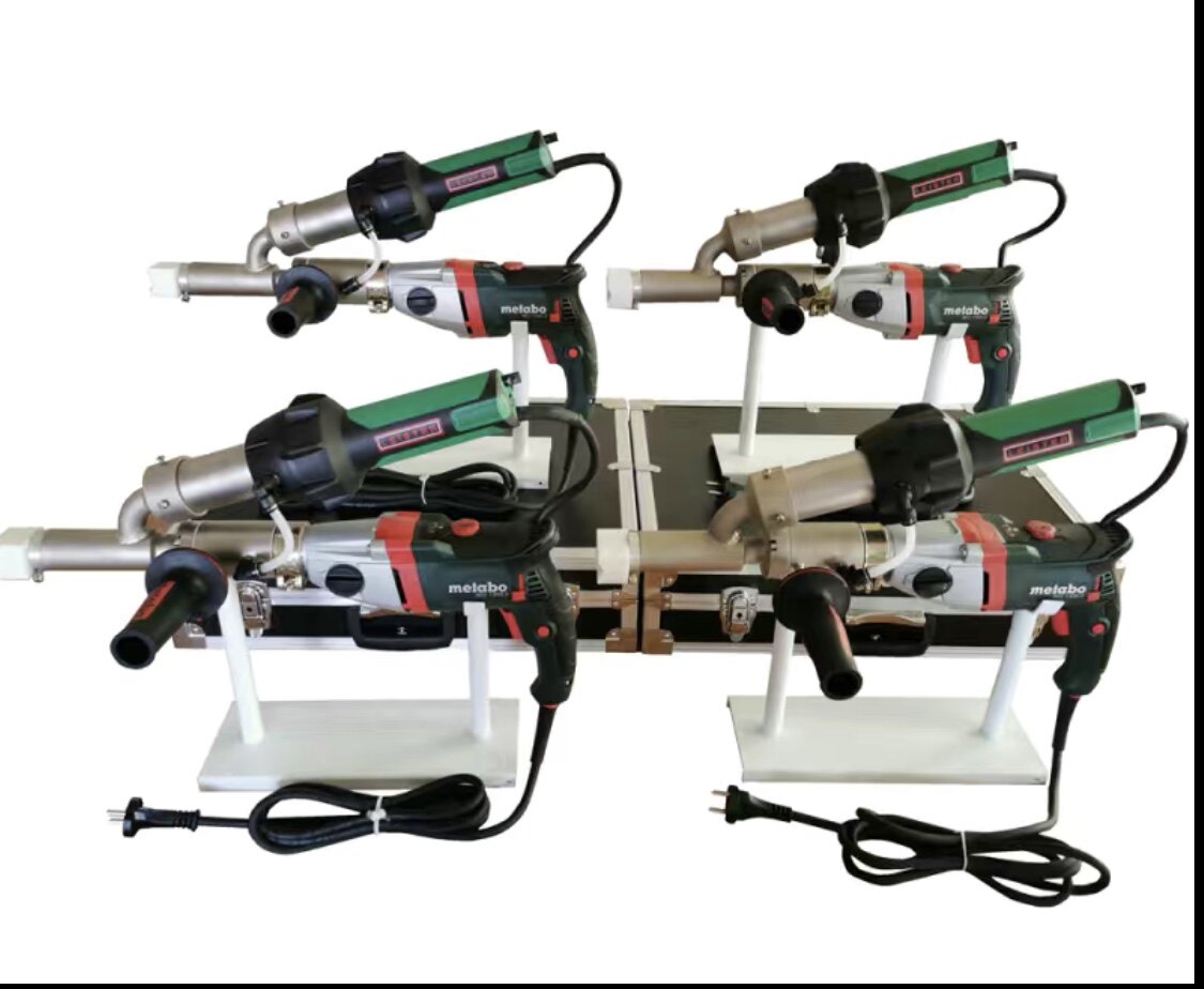 手提式挤出塑料焊枪焊接机土工膜焊枪 pe pp熔焊环保设备板罐专用