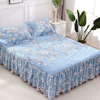 Ba mảnh bảo vệ 18x2m đầy đủ 2 m 3 bộ 22 tấm Mới cotton trải giường váy đơn - Váy Petti váy giường khách sạn