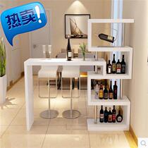 Table, chair, table, retractable bar, porch partition, dining hall cabinet, creative stool, chair, one high foot dining table