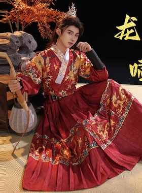 原创明制Cosplay汉服古装锦衣卫刺客飞鱼服男女同款服装日常春夏