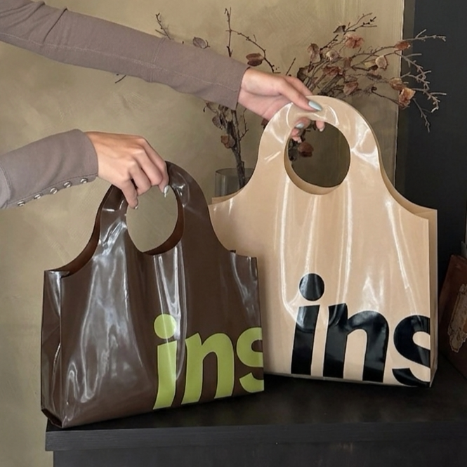 服装店手提袋ins女装购物袋时尚衣服打包袋塑料袋礼品包装袋T51