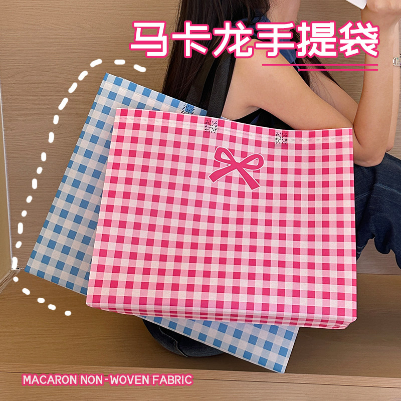 新款无纺布手提袋礼物包装袋礼品袋可爱发饰袋高级服装店袋子Y187