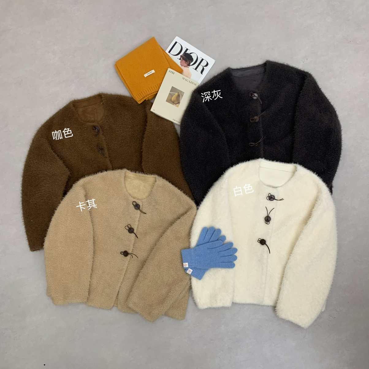 一善众设计小个子韩系名媛气质减龄保暖短外套MQ-NN368599