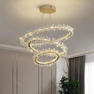 luxury light crystal chandelier with Nordic