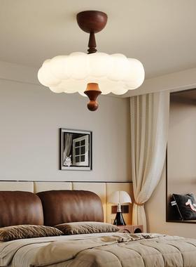 The new bedroom chandelier 2025 is an ancient walnut-coloure