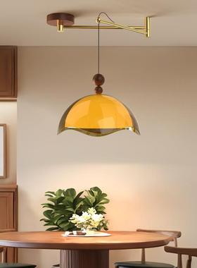 The chandeliers of the Mid-Apocalypse Restaurant can be move