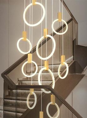 The staircase chandelier hotel, loft double-building chandel