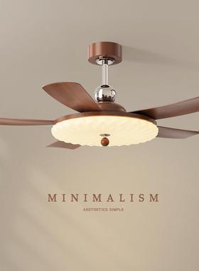 A new medium-winded walnut wood fan with a silent voice in t