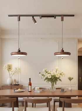 The chandeliers in the restaurant are creatively orientated,