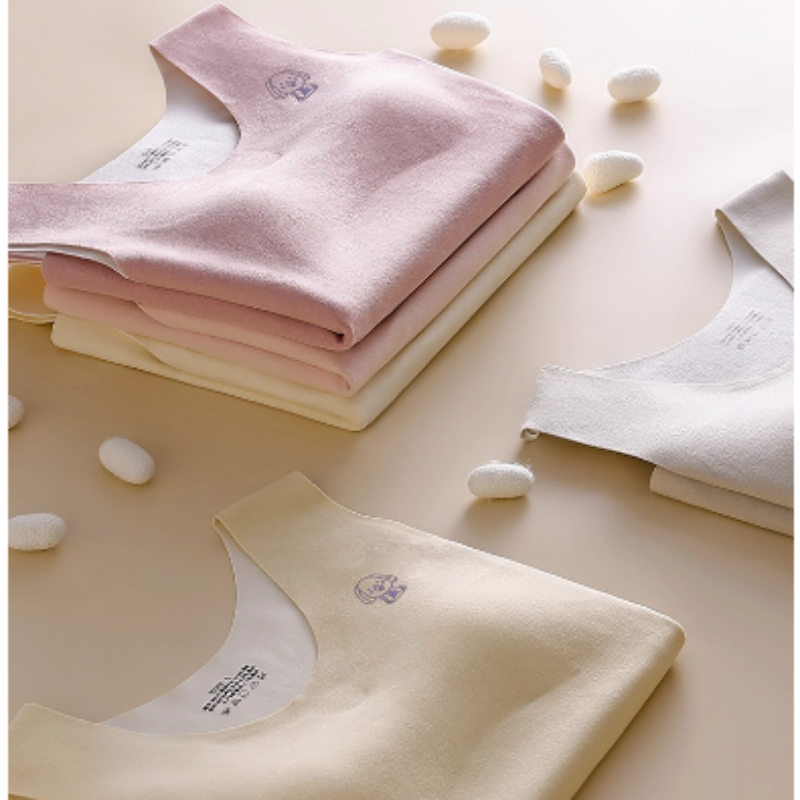 女童初中学生保暖马甲背心大儿童发育期内穿德绒女孩少女内衣文胸