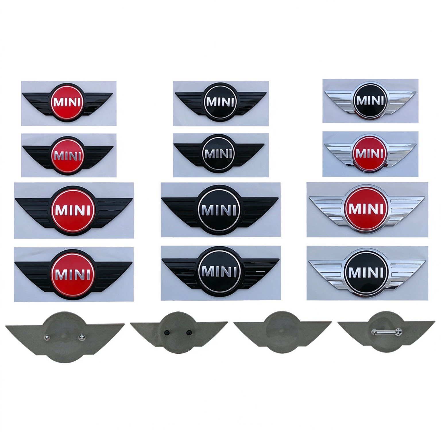 适用于宝马迷你mini车标改装R55 R56 R60 R61前机盖标志后尾贴标