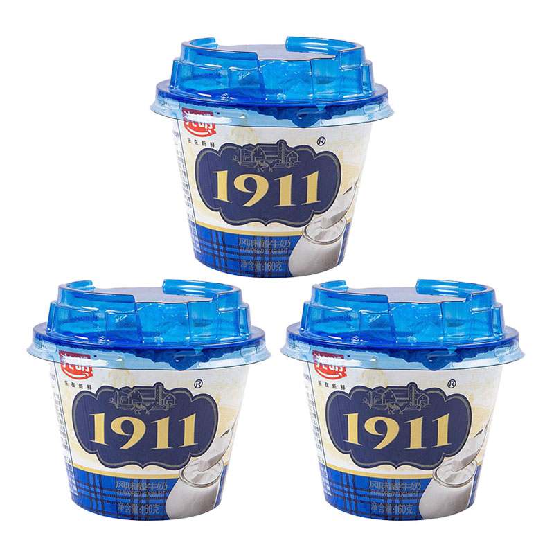 光明老酸奶160g*12杯碗装1911经典原酪低温冷藏原味风味酸牛奶