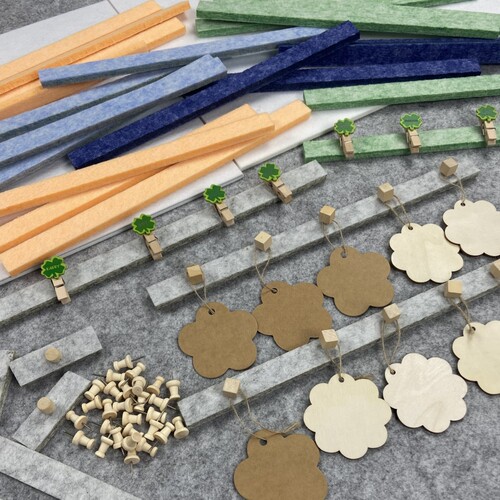 装饰9mm厚毛毡条DIY手工材料