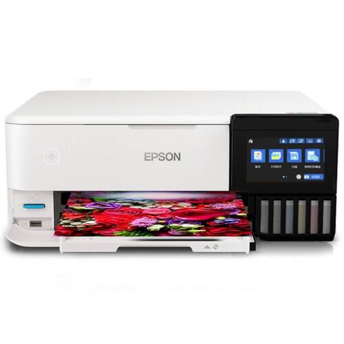 epson爱普生L8168 A4墨仓式6色高端照片一体机自动双面