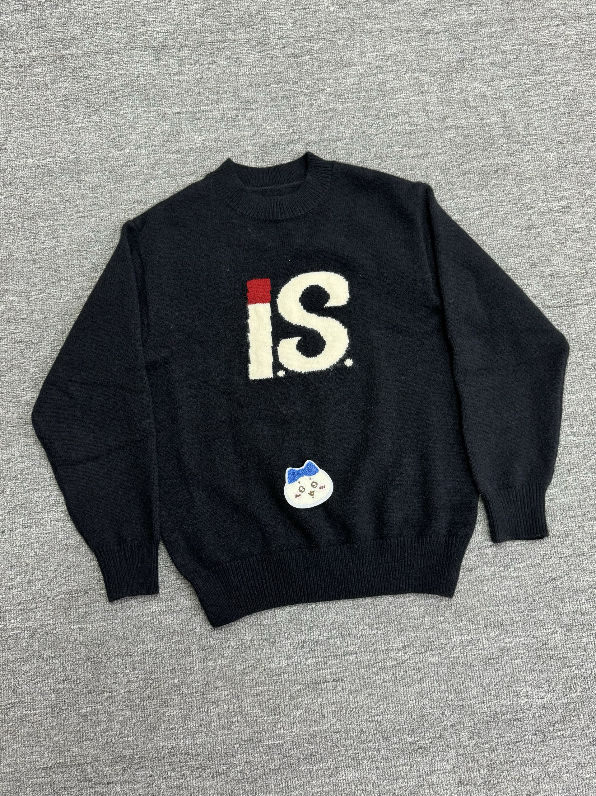 IS三宅风格羊毛保暖毛衣