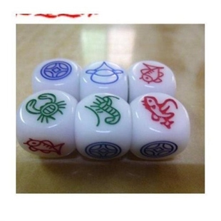 葫芦骰子色子X金钱仔鸡仔籽鱼虾蟹色子骰子