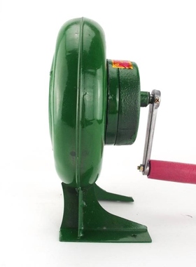 老式手摇鼓风机小型柴火灶专用鼓风机户外烧烤手动鼓风机野炊专用