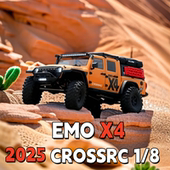 X4大豹子RC专业四驱遥控车防水越野车 8仿真4攀爬车EMO Crossrc
