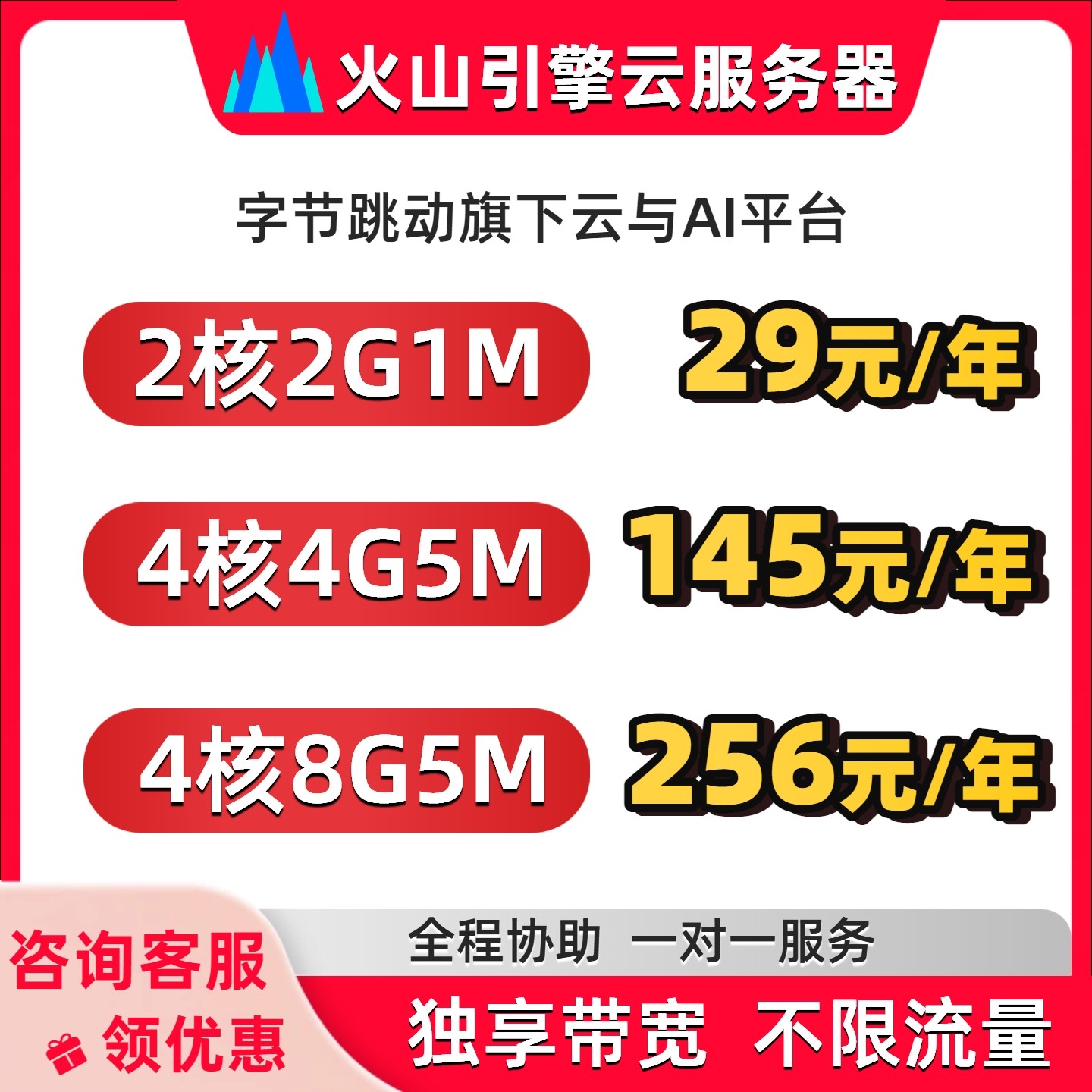 火山引擎云服务器搭建独立ip稳定