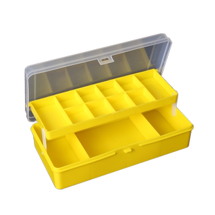 国人钓具onlon 路亚饵装备配件透明假饵盒路亚箱收纳盒渔具工具盒