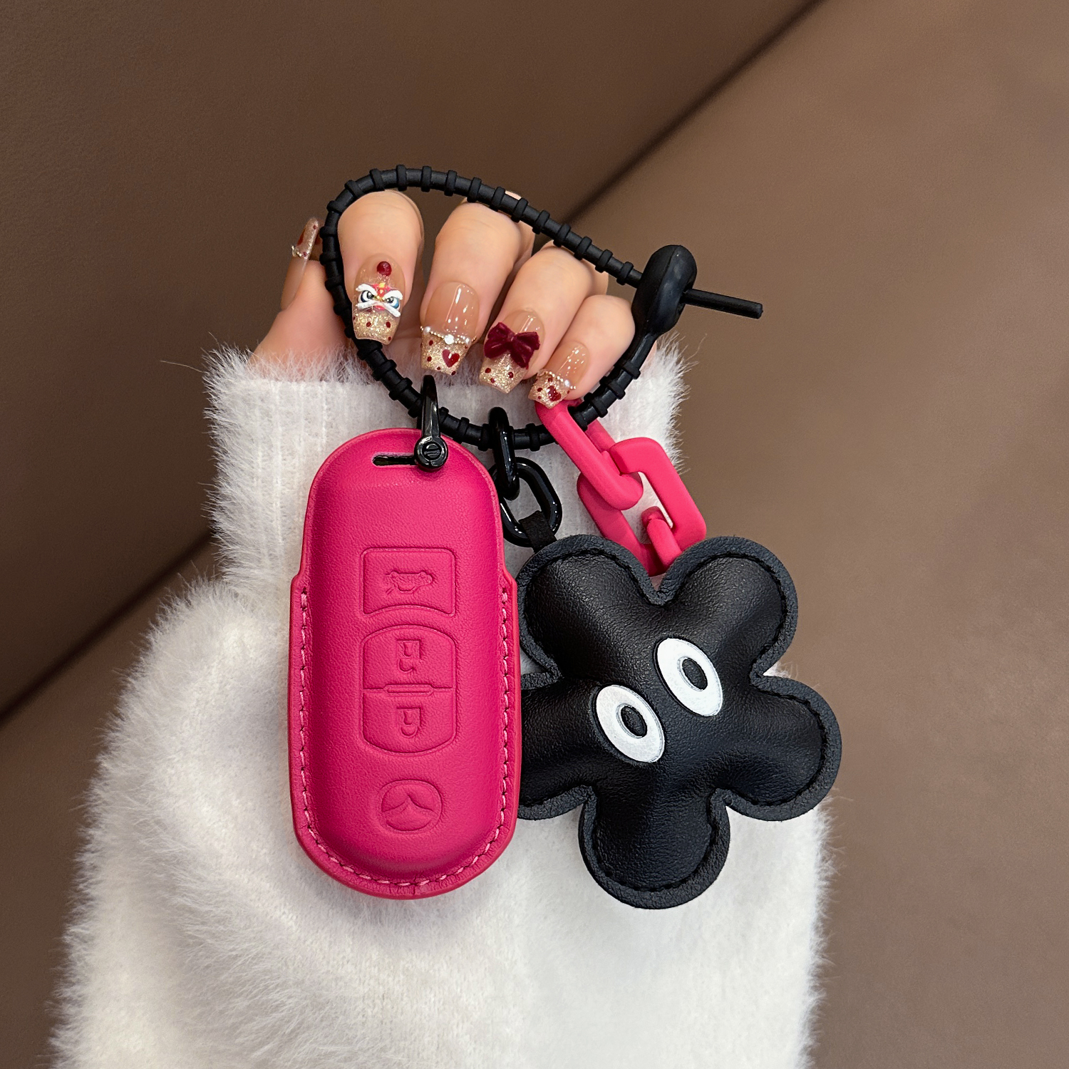 【热销N0.1】头层牛皮--钥匙包