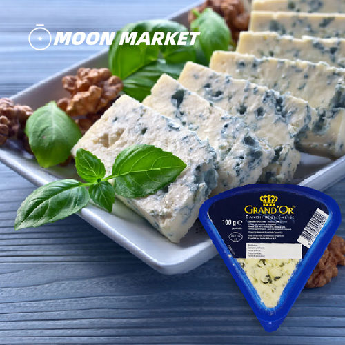GRAND'OR格兰特德宝蓝纹奶酪 Danish Blue Cheese 100g蓝波臭奶酪
