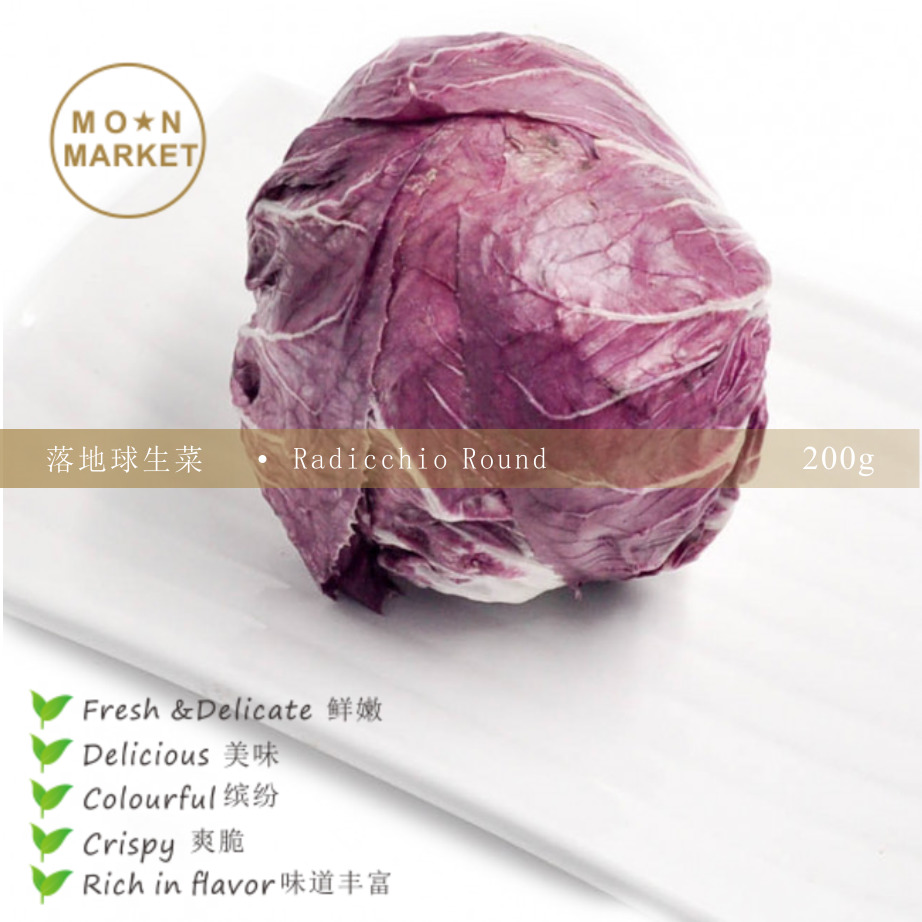 落地球生菜 radicchio round 200g vgbb