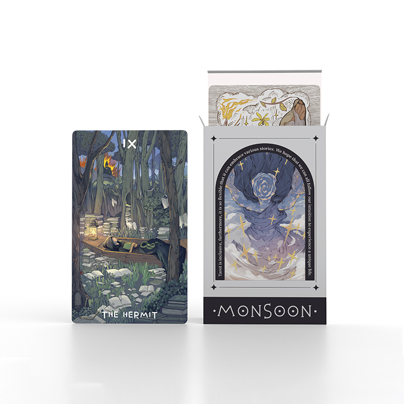 【现货】原装正版 远方季风罗塔牌 Monsoon Tarot 迷你78张min卡