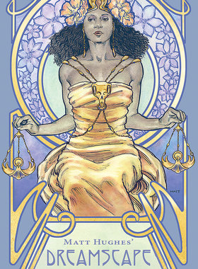 进口正版桌游卡牌32张烫金梦境Dreamscape Oracle 梦幻风景神谕卡