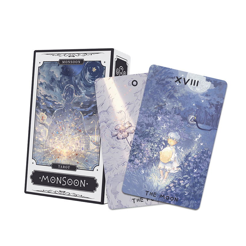 【现货】典藏版远方季风罗塔牌Monsoon Tarot 78张标准韦特体系卡-封面